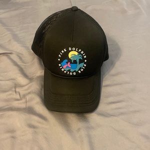 Pink Dolphin Trucker Hat